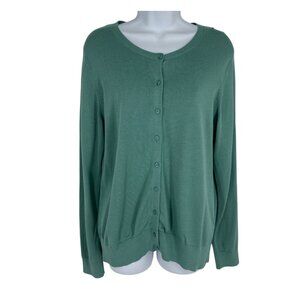 Banana Republic Long Sleeve Button-Front Cardigan Sweater Women's Size XL